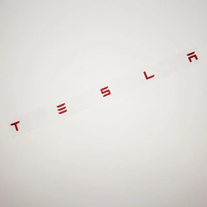 3D ABS Letters Tesla Logo Carbon Chrome Black Red Badge Car Rear Trunk Stickers For Tesla Model 3 Y X S Back Decals Accessories
3D ABS Letters Tesla Logo Carbon Chrome Black Red Badge Car Rear Trunk Stickers For Tesla Model 3 Y X S Back Decals Accessories