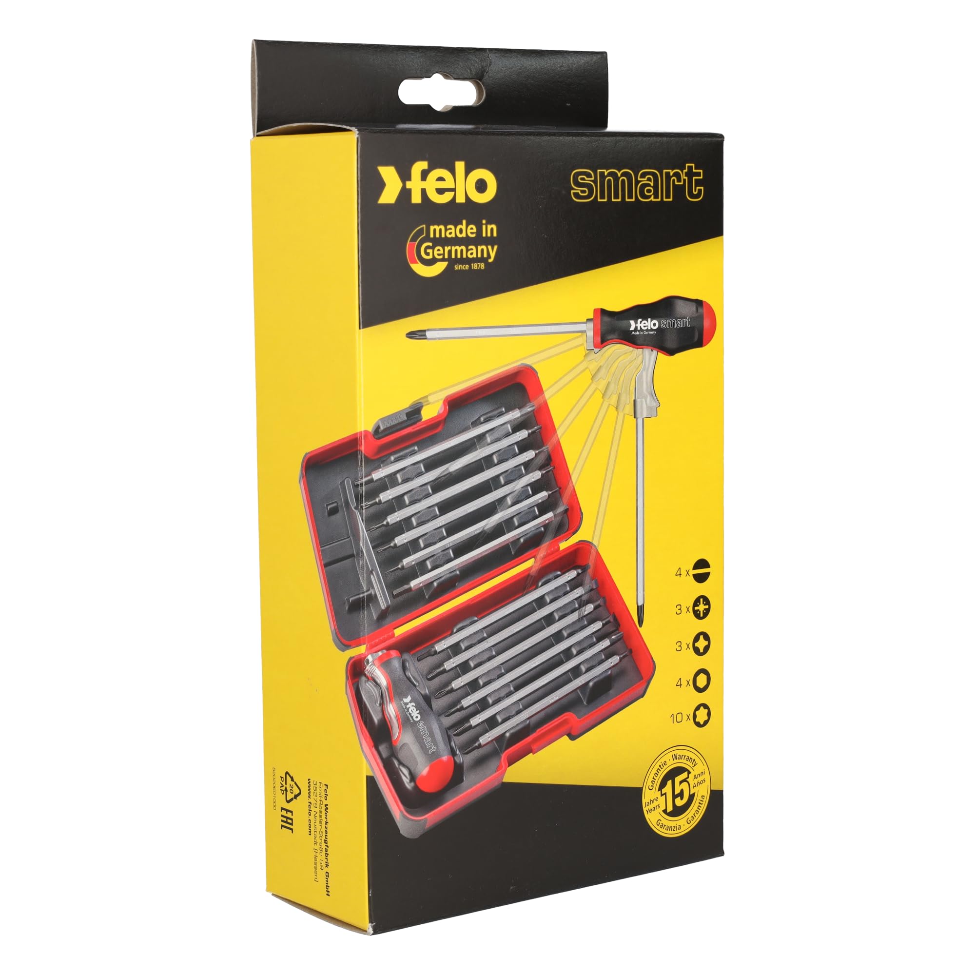Ferro Smart Tool 06081306 Set, T-Type,
Ferro Smart Tool 06081306 Set, T-Type,