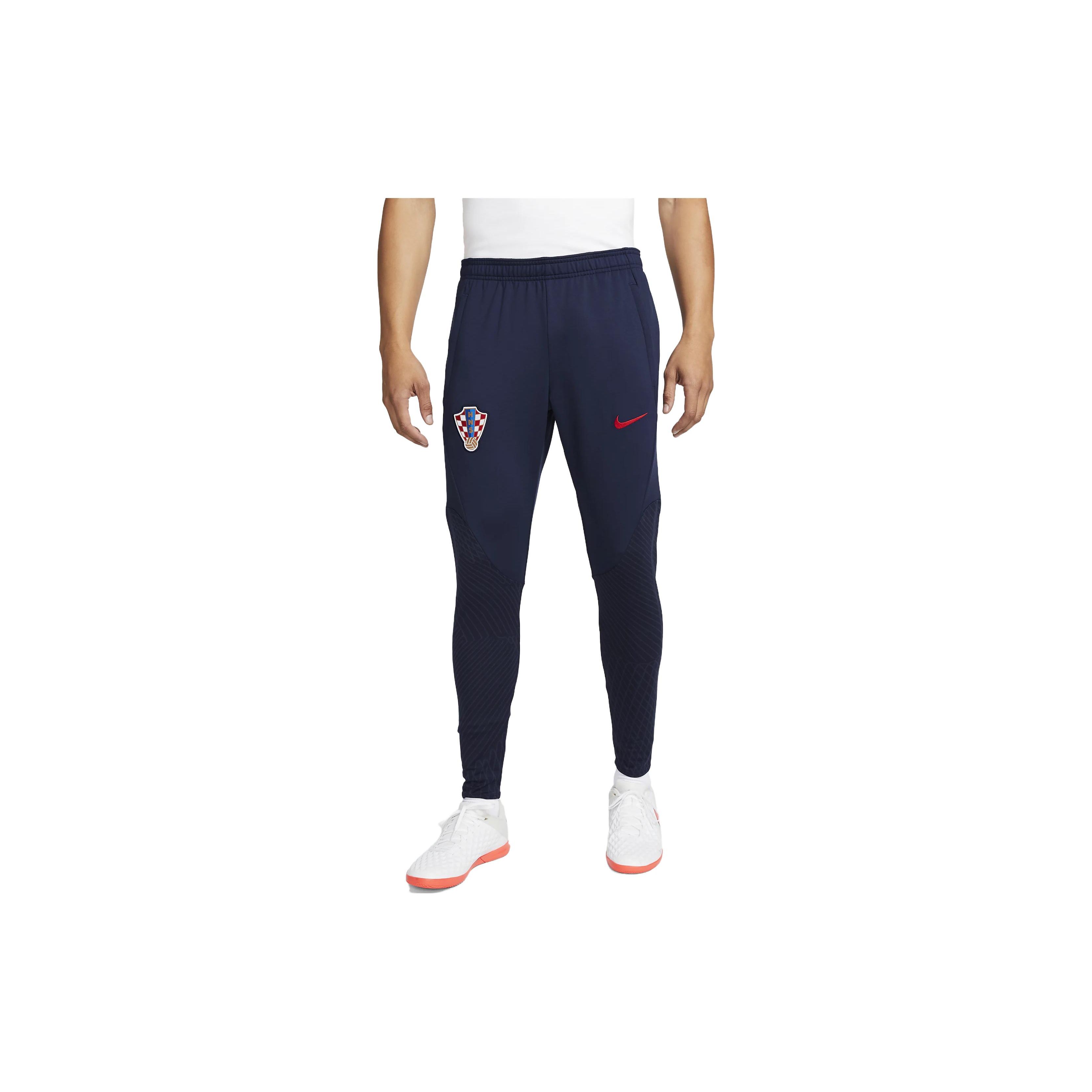 Мужские футбольные брюки с логотипом Nike Croatia Qatar World Cup, темно-синие DH6478-498
Мужские футбольные брюки с логотипом Nike Croatia Qatar World Cup, темно-синие DH6478-498