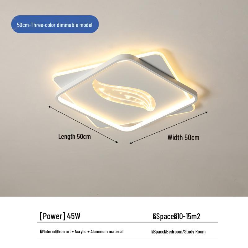 New Modern Ceiling Light: Elegant, Eye-Protective Lighting for Living Rooms and Bedrooms Three-color light
New Modern Ceiling Light: Elegant, Eye-Protective Lighting for Living Rooms and Bedrooms Three-color light