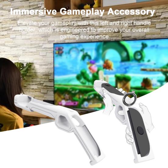 Game Controller Shooter Holder for Nintendo Switch 2 Joy-Con Reusable Left Right Gaming Gamepad Buttstock Grip Shoot Game Accessories чорний
Game Controller Shooter Holder for Nintendo Switch 2 Joy-Con Reusable Left Right Gaming Gamepad Buttstock Grip Shoot Game Accessories чорний