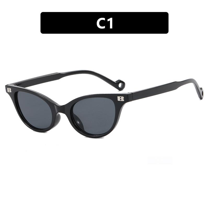 Женские солнцезащитные очки, новые модные солнцезащитные очки «кошачий глаз» в маленькой оправе с защитой от ультрафиолета
Женские солнцезащитные очки, новые модные солнцезащитные очки «кошачий глаз» в маленькой оправе с защитой от ультрафиолета