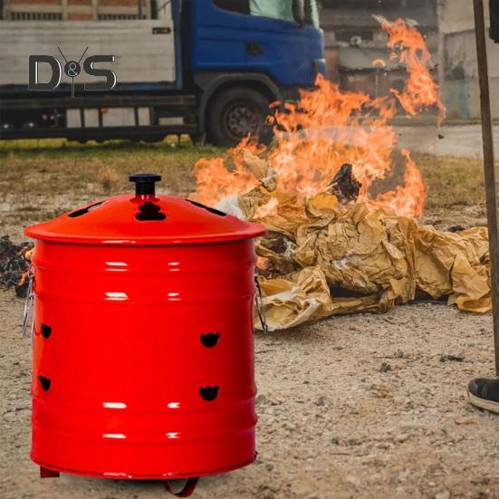 Бумагогорелка с крышкой-ручкой, портативная полая мусоросжигательная печь с крышкой, термостойкий металлический корпус, бумажный мусор, листья, дрова, костер в виде бочки S
Бумагогорелка с крышкой-ручкой, портативная полая мусоросжигательная печь с крышкой, термостойкий металлический корпус, бумажный мусор, листья, дрова, костер в виде бочки S