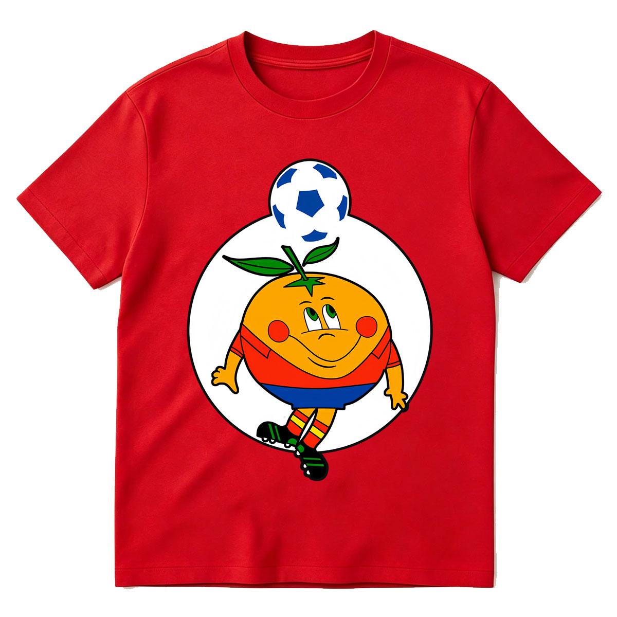 Naranjito Espana 82 Spain Mascot 1982 Football T-shirt Unisex s Women Clothing Fashion 100% Cotton Oversized Short Sleeve T-shirts S
Naranjito Espana 82 Spain Mascot 1982 Football T-shirt Unisex s Women Clothing Fashion 100% Cotton Oversized Short Sleeve T-shirts S