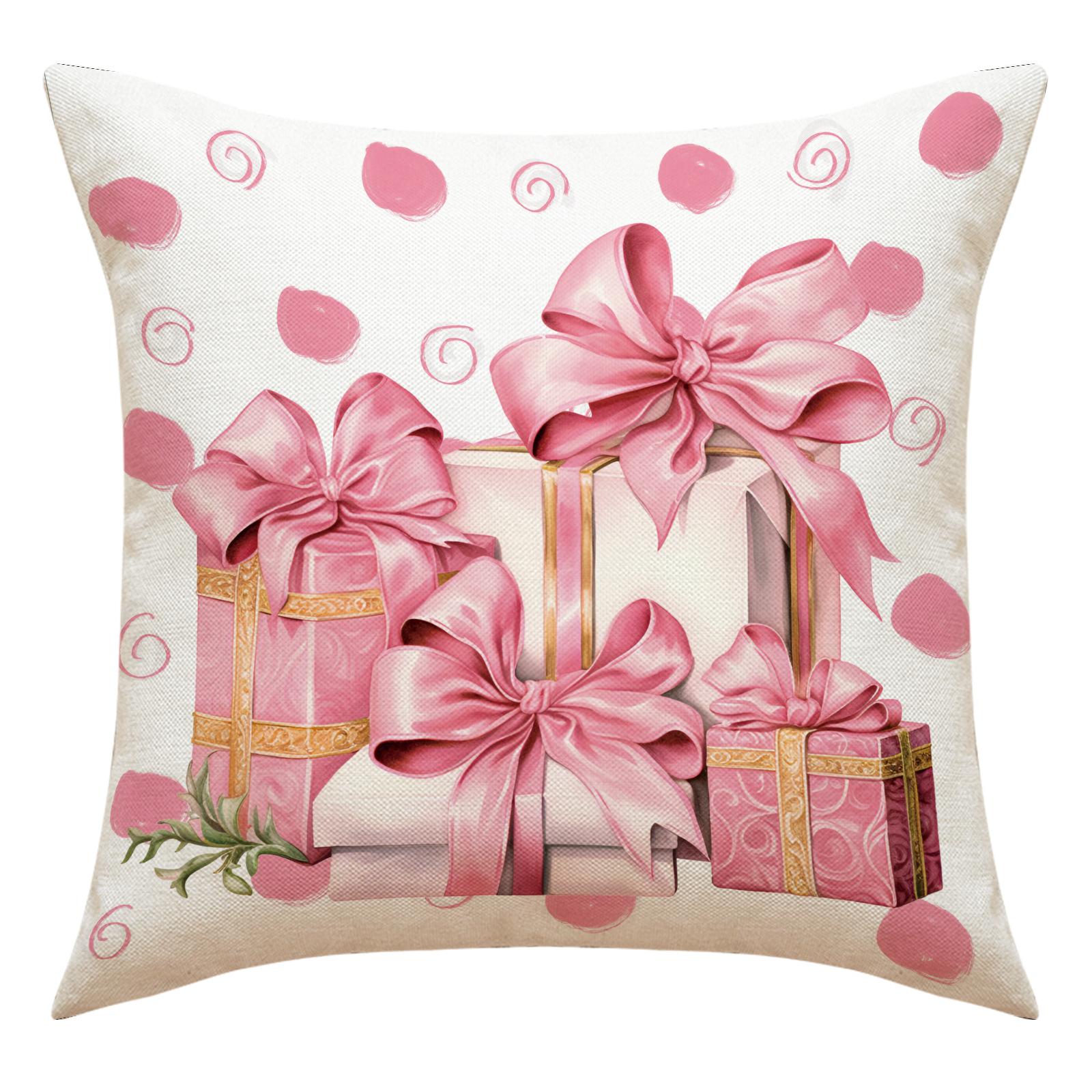 1pcs Christmas Linen Throw Pillow Covers 45cm Pink Santa Snowman Gift Print Decorative Cushion Case for Sofa Bed Holiday Decor 45x45cm
1pcs Christmas Linen Throw Pillow Covers 45cm Pink Santa Snowman Gift Print Decorative Cushion Case for Sofa Bed Holiday Decor 45x45cm
