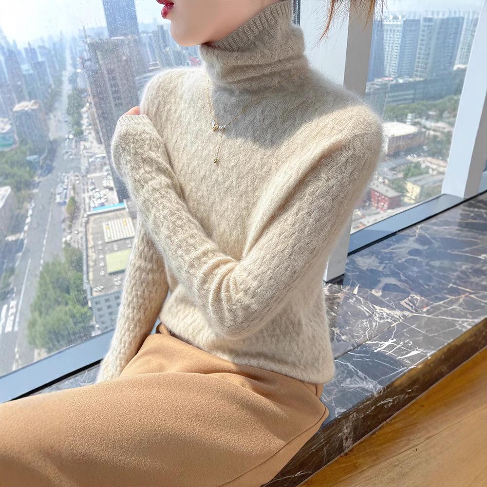 Women s Versatile Slim Fit 100% Wool Turtleneck Sweater for Autumn & Winter XL (125-135 lbs)
Women s Versatile Slim Fit 100% Wool Turtleneck Sweater for Autumn & Winter XL (125-135 lbs)