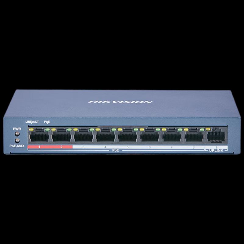 Hikvision 9-Port 100Mbps Unmanaged PoE Network Switch
Hikvision 9-Port 100Mbps Unmanaged PoE Network Switch