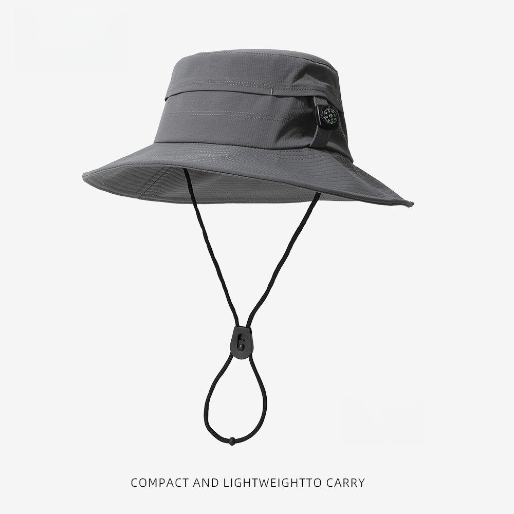 Outdoor Fishing Hat with Compass Wide Brim Sun Protection Boonie Hat Lightweight Breathable Safari Summer Cap for Men Women серый
Outdoor Fishing Hat with Compass Wide Brim Sun Protection Boonie Hat Lightweight Breathable Safari Summer Cap for Men Women серый