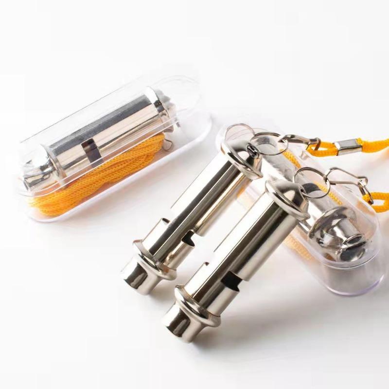 Metal Whistle High Frequency Training Life-saving Whistle Police Outdoor Pet Referee Whistle Non-nuclear Professional Whistle 1Pcs срібний
Metal Whistle High Frequency Training Life-saving Whistle Police Outdoor Pet Referee Whistle Non-nuclear Professional Whistle 1Pcs срібний