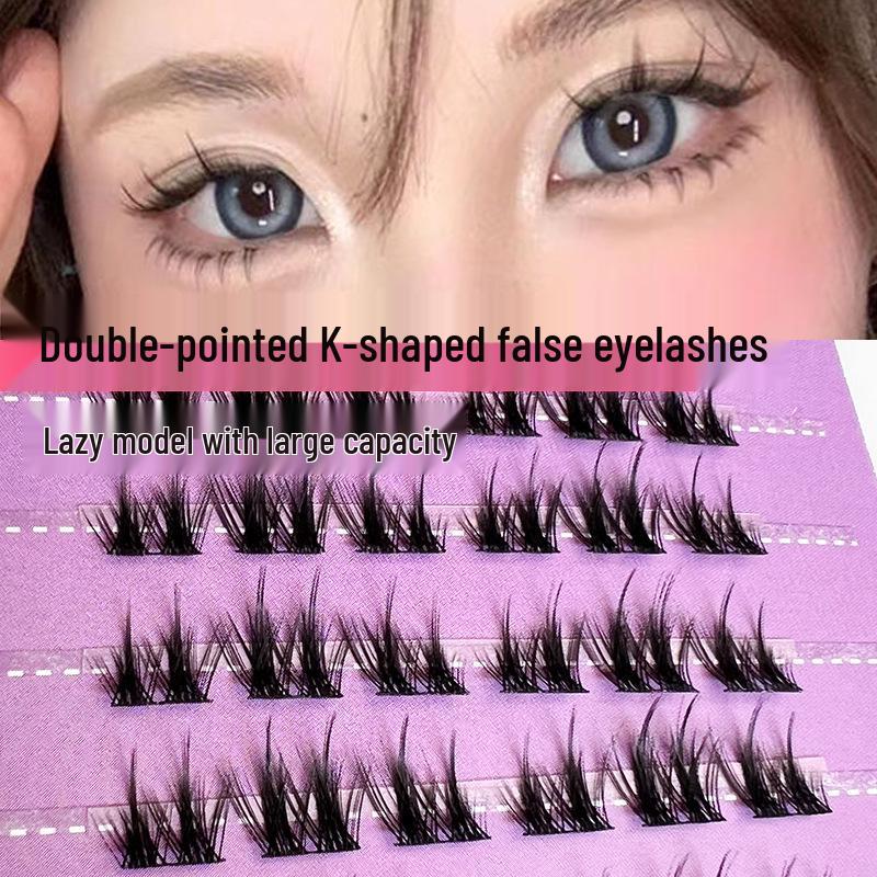 Yuejiaoniang K8 Double-Pointed Natural False Eyelashes - Comic Style Barbie Devil Beginner Clusters
Yuejiaoniang K8 Double-Pointed Natural False Eyelashes - Comic Style Barbie Devil Beginner Clusters