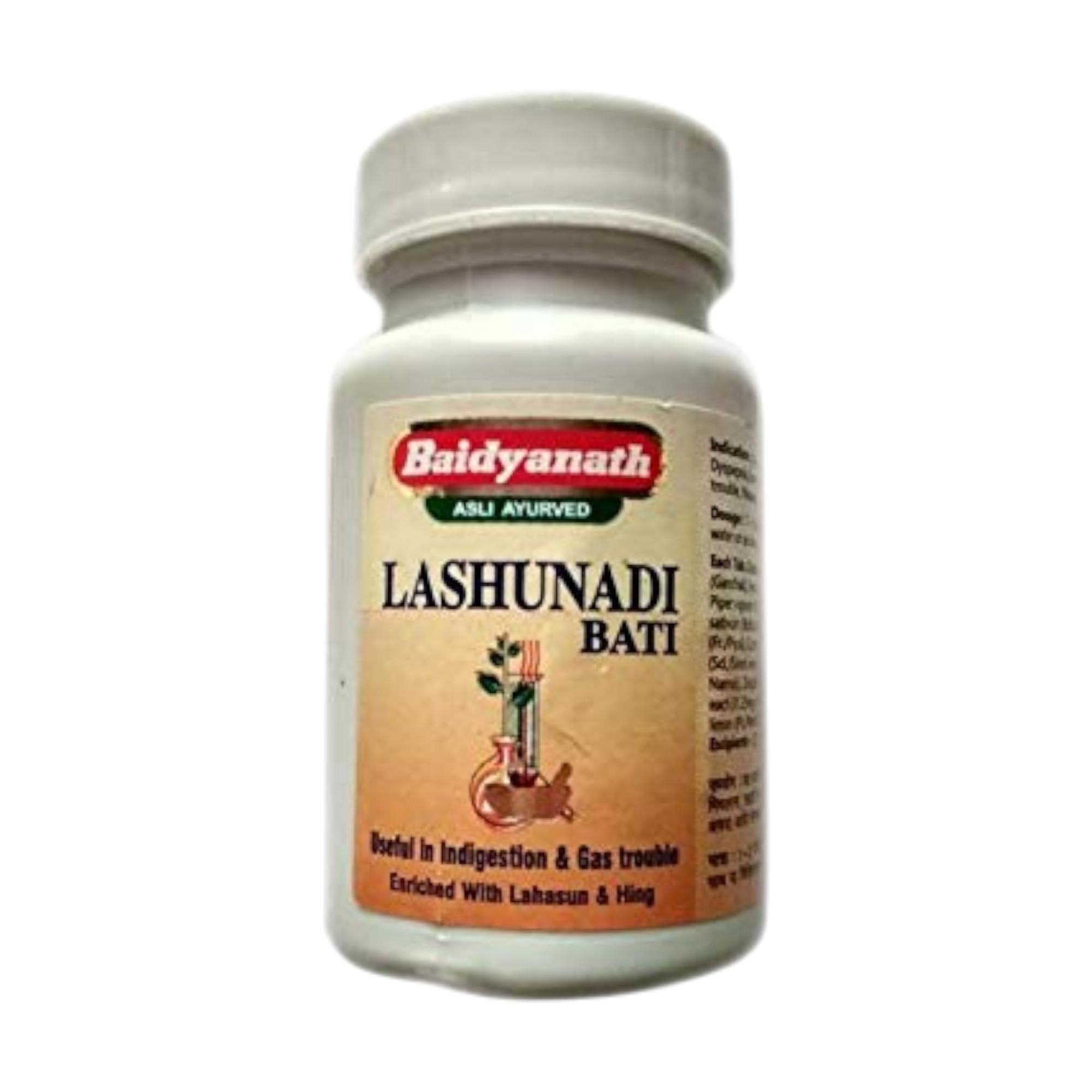 Baidyanath Jhansi Lashunadi Bati 80 Tablets Ayurvedic Herbal Wellness Supplement Natural Support for Daily Use
Baidyanath Jhansi Lashunadi Bati 80 Tablets Ayurvedic Herbal Wellness Supplement Natural Support for Daily Use
