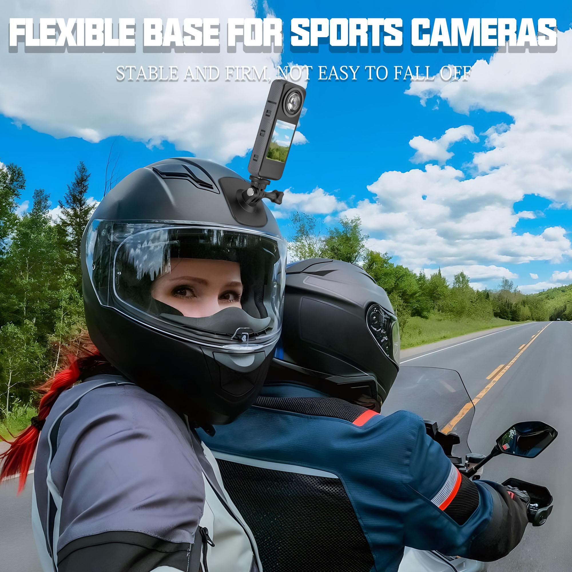 GP383 TPU+Composite Nylon Motorcycle Helmet Camera Mount Adhesive Adapter for GoPro Insta360 Style 1
GP383 TPU+Composite Nylon Motorcycle Helmet Camera Mount Adhesive Adapter for GoPro Insta360 Style 1