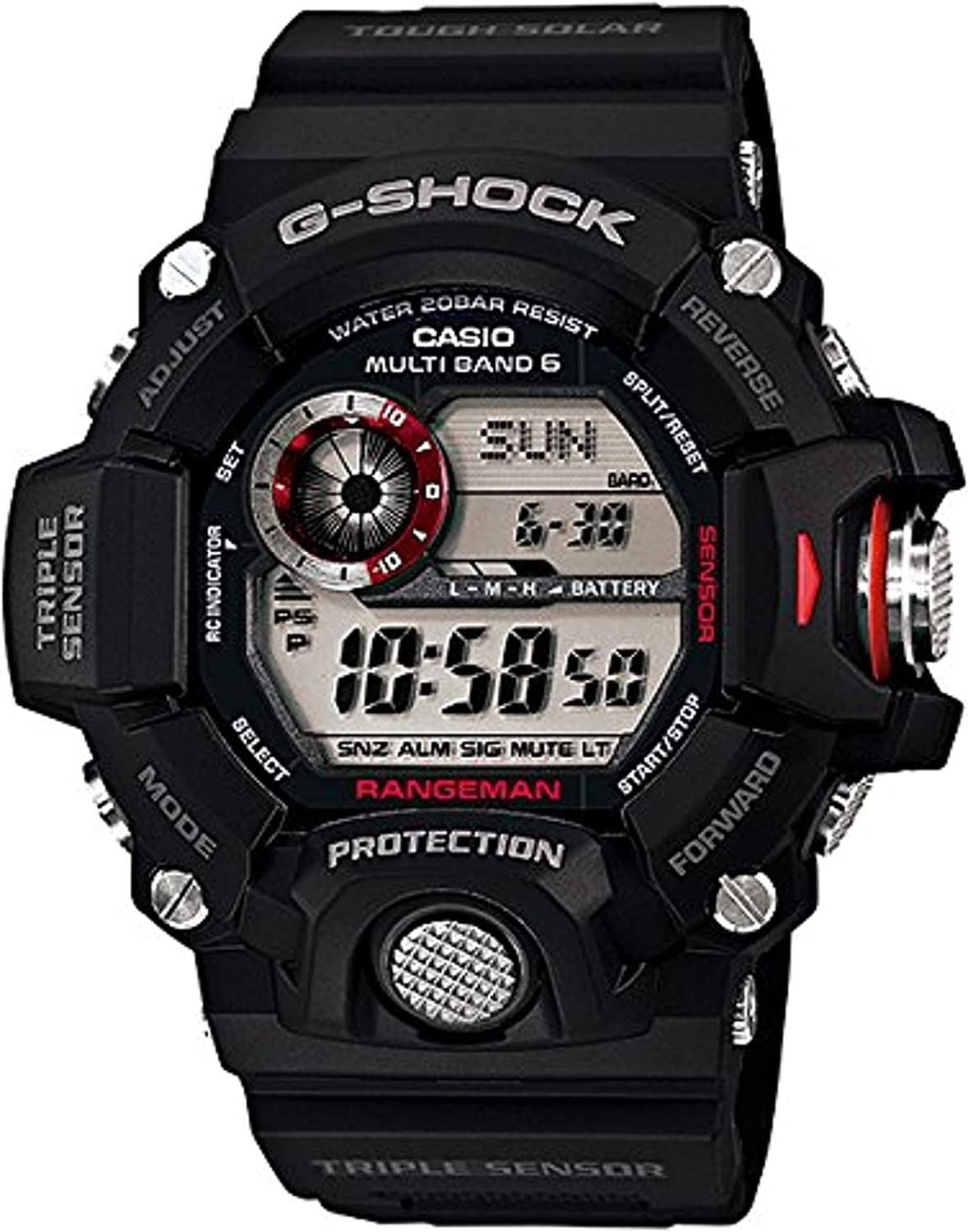 Casio CASIO G-Shock Rangeman Radio Solar Men s Watch GW-9400-1 
Casio CASIO G-Shock Rangeman Radio Solar Men s Watch GW-9400-1