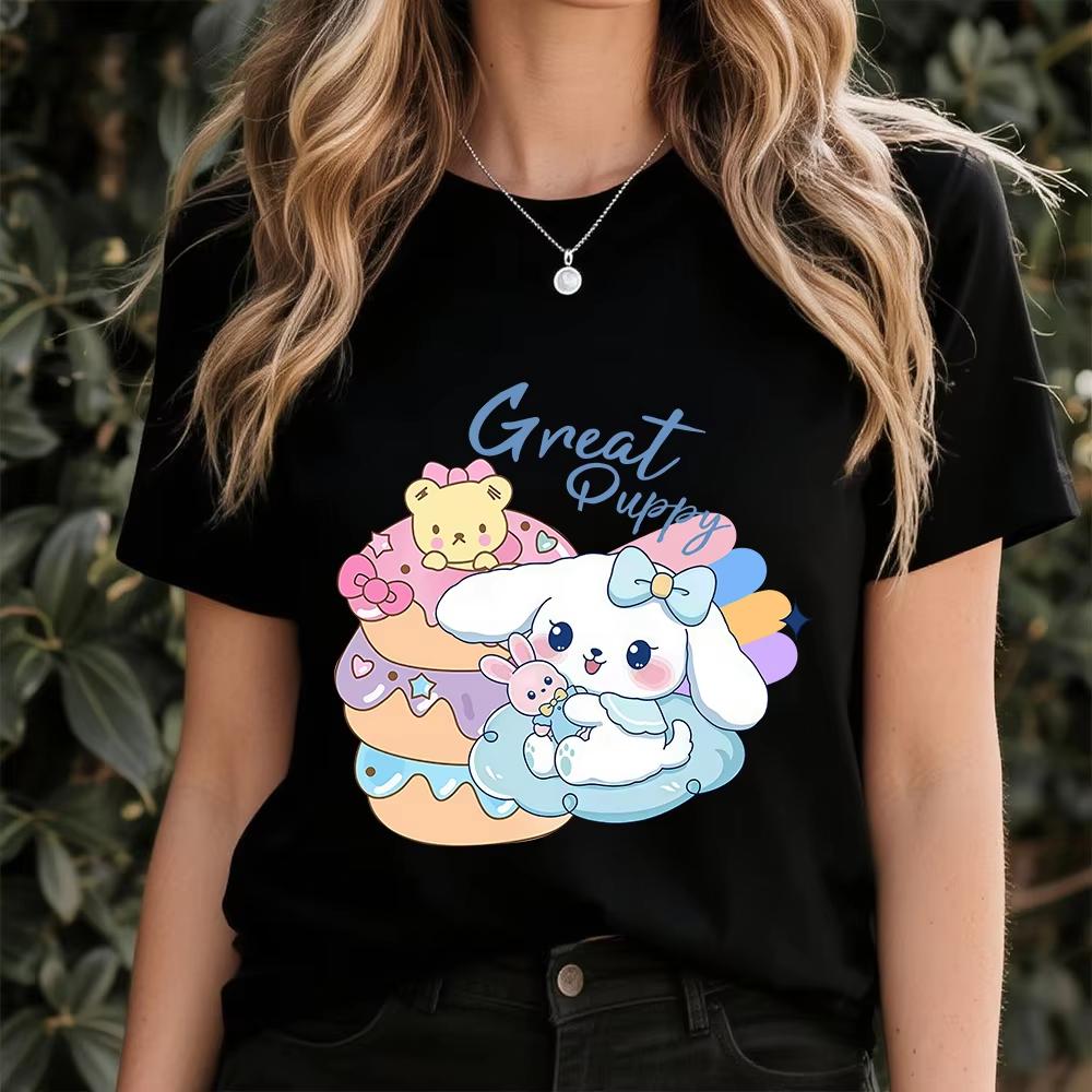 2026 Summer Great Puppy Sweet Party Print Casual Comfortable Cotton T Shirt for Women Soft Breathable Summer Top S
2026 Summer Great Puppy Sweet Party Print Casual Comfortable Cotton T Shirt for Women Soft Breathable Summer Top S
