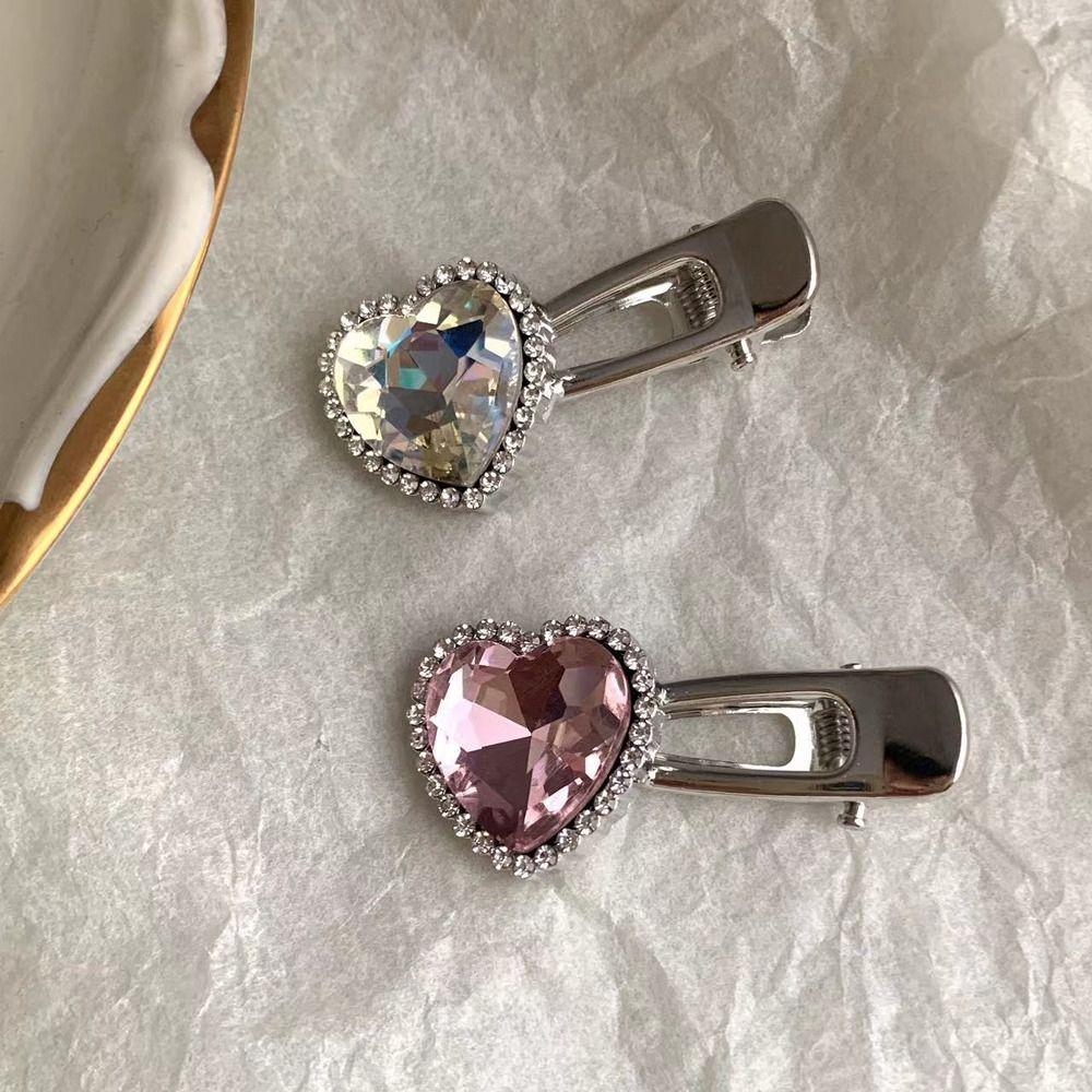 Zircon Braided Hair Clips Rhinestone Crystal Hairpins Women Duckbill Clips Bowknot Bow Hair Clips B
Zircon Braided Hair Clips Rhinestone Crystal Hairpins Women Duckbill Clips Bowknot Bow Hair Clips B