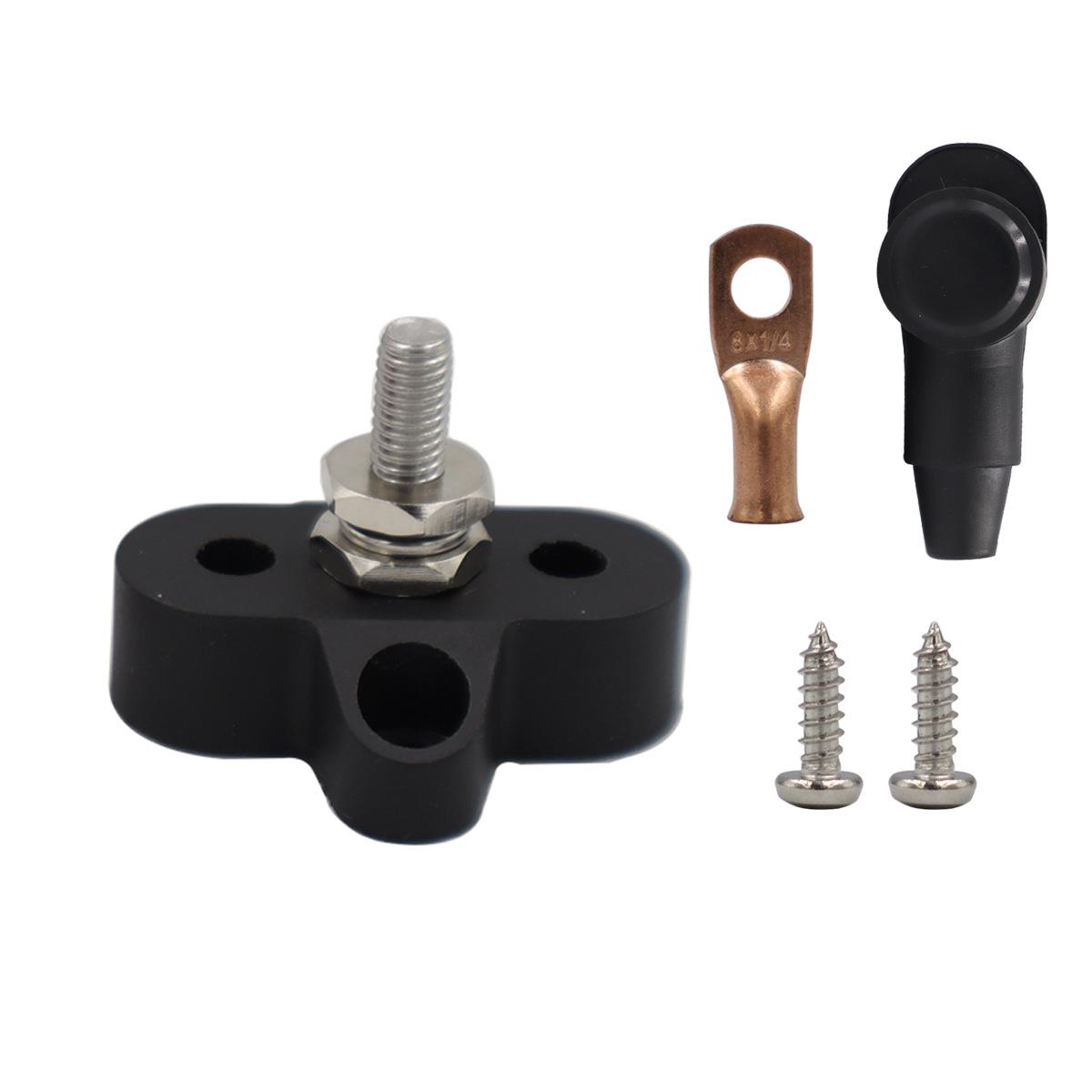 Stainless Steel Busbar with M6/M8 Studs & Wiring Kit for RV, Yacht, and Auto Battery Terminals
Stainless Steel Busbar with M6/M8 Studs & Wiring Kit for RV, Yacht, and Auto Battery Terminals