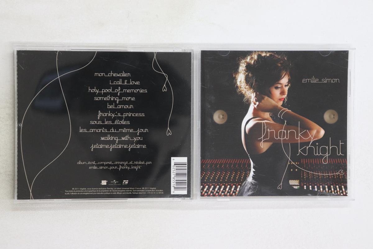 CD EMILIE SIMON Franky Knight 2785518 BARCLAY 2011 France Pop Used
CD EMILIE SIMON Franky Knight 2785518 BARCLAY 2011 France Pop Used