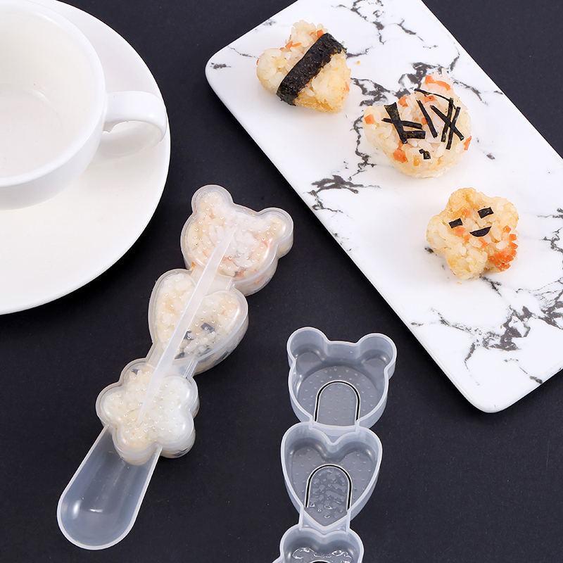 Onigiri Mold Set: Star, Heart & Bear Shapes - Food Grade PP Material for Baby Sushi Onigiri Mold OPP Package прозрачный
Onigiri Mold Set: Star, Heart & Bear Shapes - Food Grade PP Material for Baby Sushi Onigiri Mold OPP Package прозрачный
