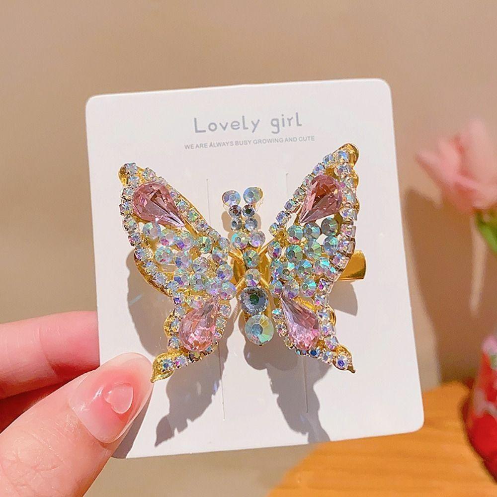 Accessories Head Wear Sweet Crystal Korean Style Hair Clip Children s Hair Clip Butterfly Hairpin
Accessories Head Wear Sweet Crystal Korean Style Hair Clip Children s Hair Clip Butterfly Hairpin