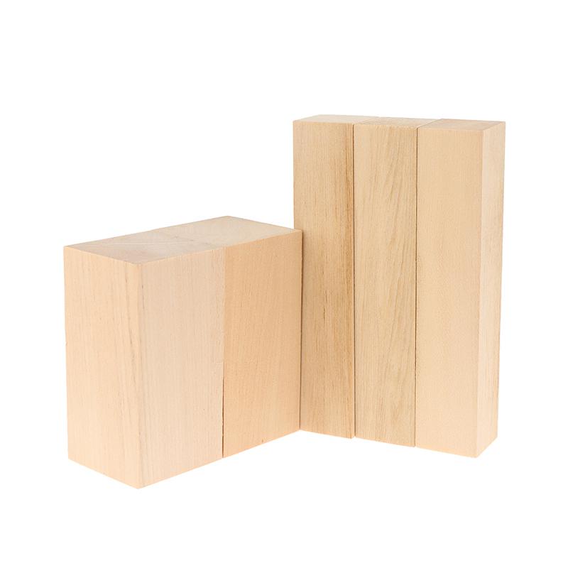 2Pcs 5*5*10Cm + 3Pcs 3*3*15Cm Basswood Carving Block Portable Unfinished Wood Block Carving Whittling Art Supplies
2Pcs 5*5*10Cm + 3Pcs 3*3*15Cm Basswood Carving Block Portable Unfinished Wood Block Carving Whittling Art Supplies