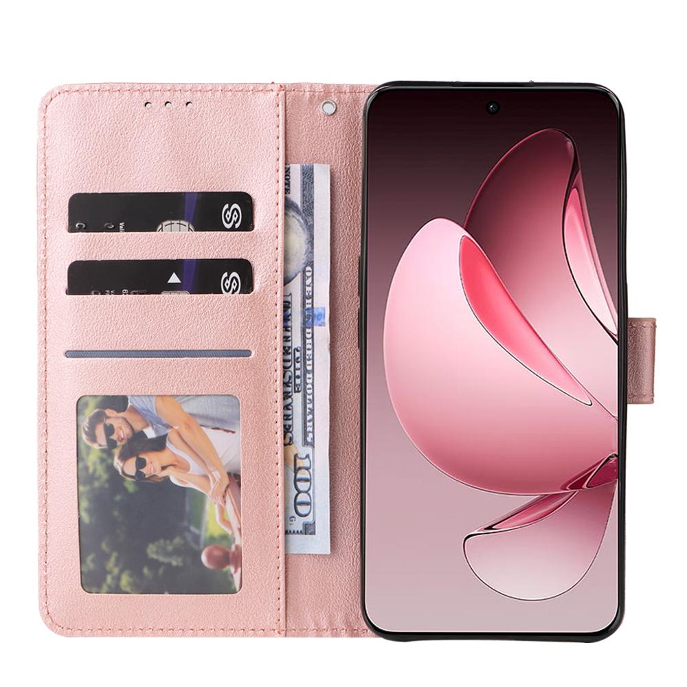 For Oppo Reno13 5G (Global) Case Wallet Stand View PU Leather Phone Cover with Wrist Strap Rose Gold
For Oppo Reno13 5G (Global) Case Wallet Stand View PU Leather Phone Cover with Wrist Strap Rose Gold