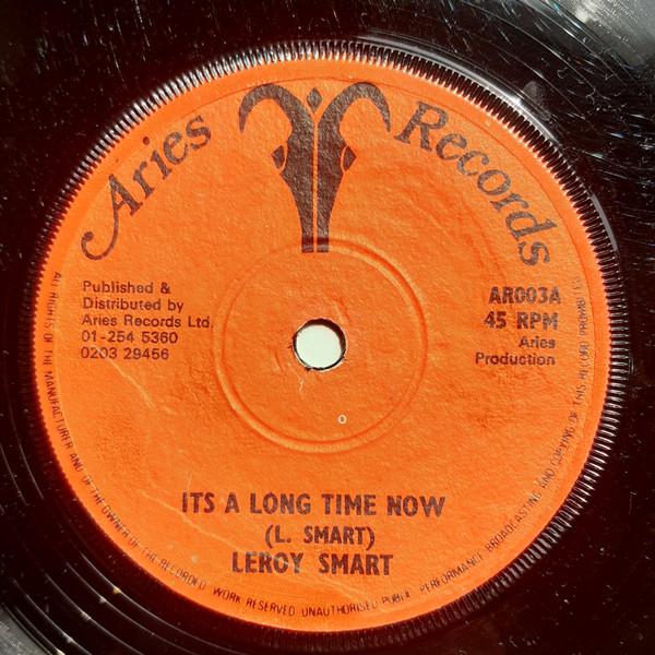 7inch Record LEROY SMART Its A Long Time Now AR003 Aries Records 1978 UK Reggae Ska Dub Used
7inch Record LEROY SMART Its A Long Time Now AR003 Aries Records 1978 UK Reggae Ska Dub Used