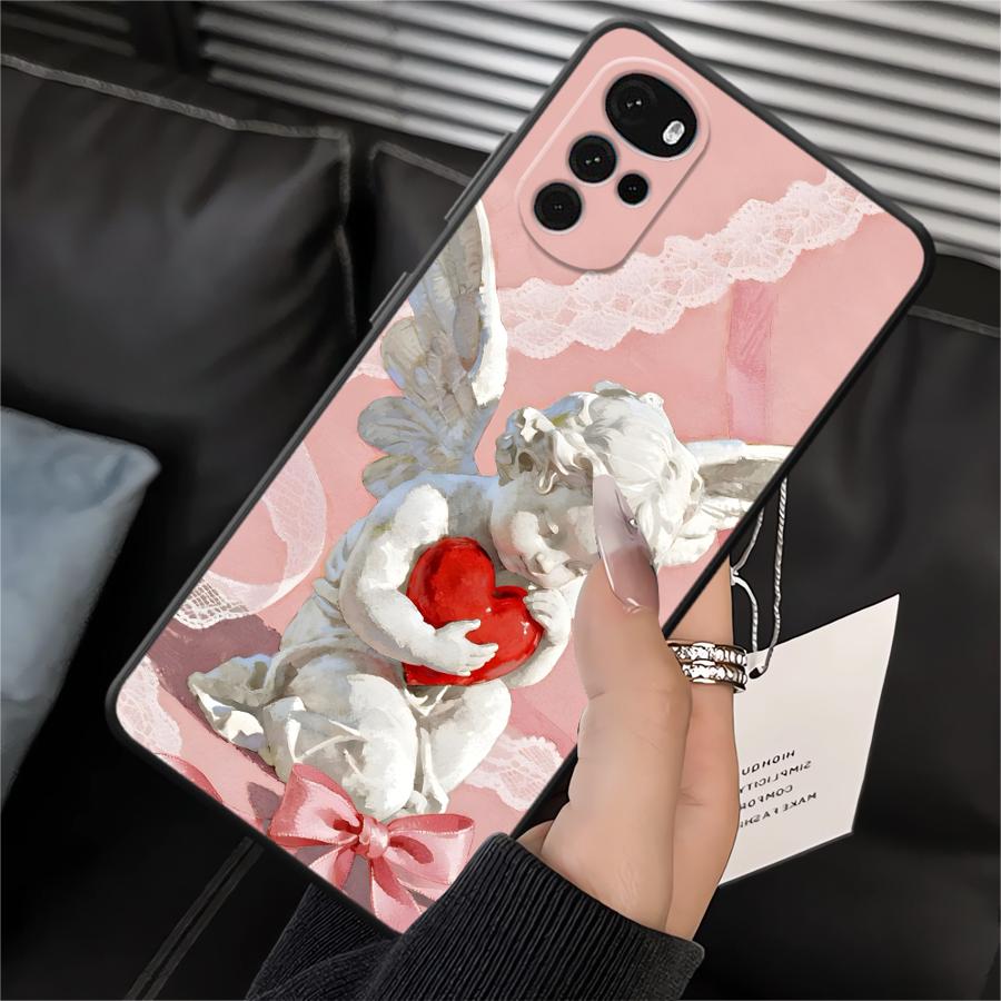 Cute Angel Phone Cover Case for Motorola Moto G51 G73 G50 G32 Edge 20 Pro 30 Lite G71 G22 Edge40 G52 G53 G30 G60s Motorola Edge 30 Pro
Cute Angel Phone Cover Case for Motorola Moto G51 G73 G50 G32 Edge 20 Pro 30 Lite G71 G22 Edge40 G52 G53 G30 G60s Motorola Edge 30 Pro