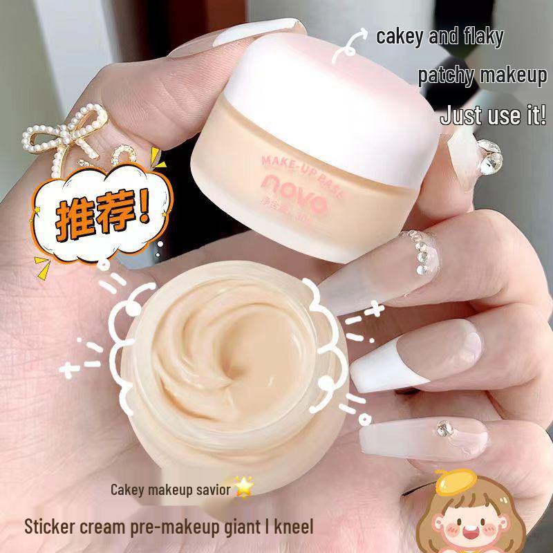 New Soft Focus Lightweight Mousse Primer: Moisturizing, Concealing, Non-Cakey Makeup Base for an Invisible Pores Nude Look in a Two-in-One Cream. 1# Soft Focus Cream
New Soft Focus Lightweight Mousse Primer: Moisturizing, Concealing, Non-Cakey Makeup Base for an Invisible Pores Nude Look in a Two-in-One Cream. 1# Soft Focus Cream