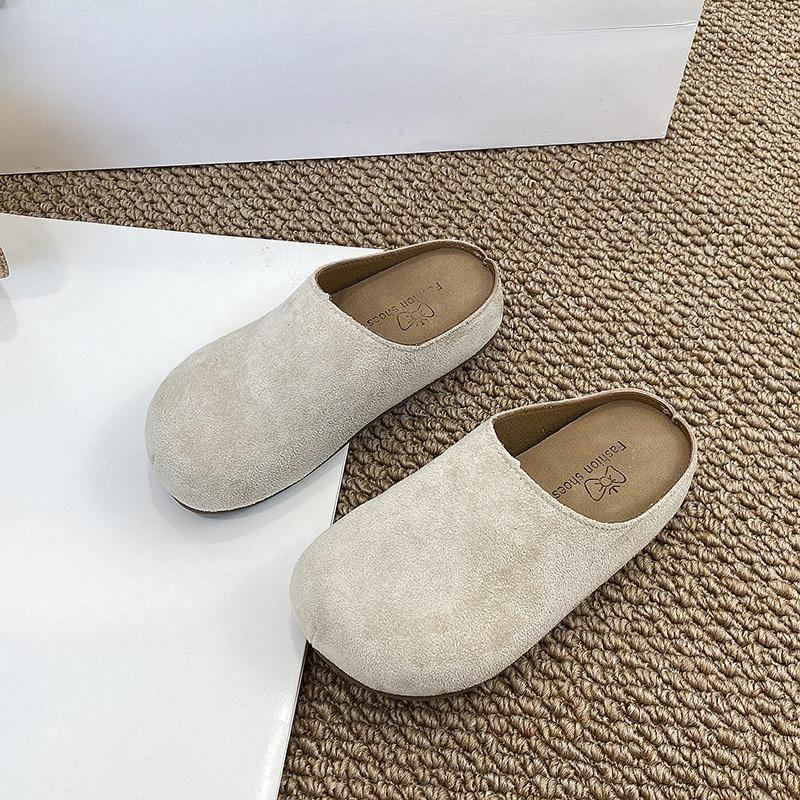 New Style Shoes - Girl s Headband Half Flip-flop, Room Soft Sole, One-footed Lazy Slip-on Shoe 26-27 бежевый
New Style Shoes - Girl s Headband Half Flip-flop, Room Soft Sole, One-footed Lazy Slip-on Shoe 26-27 бежевый