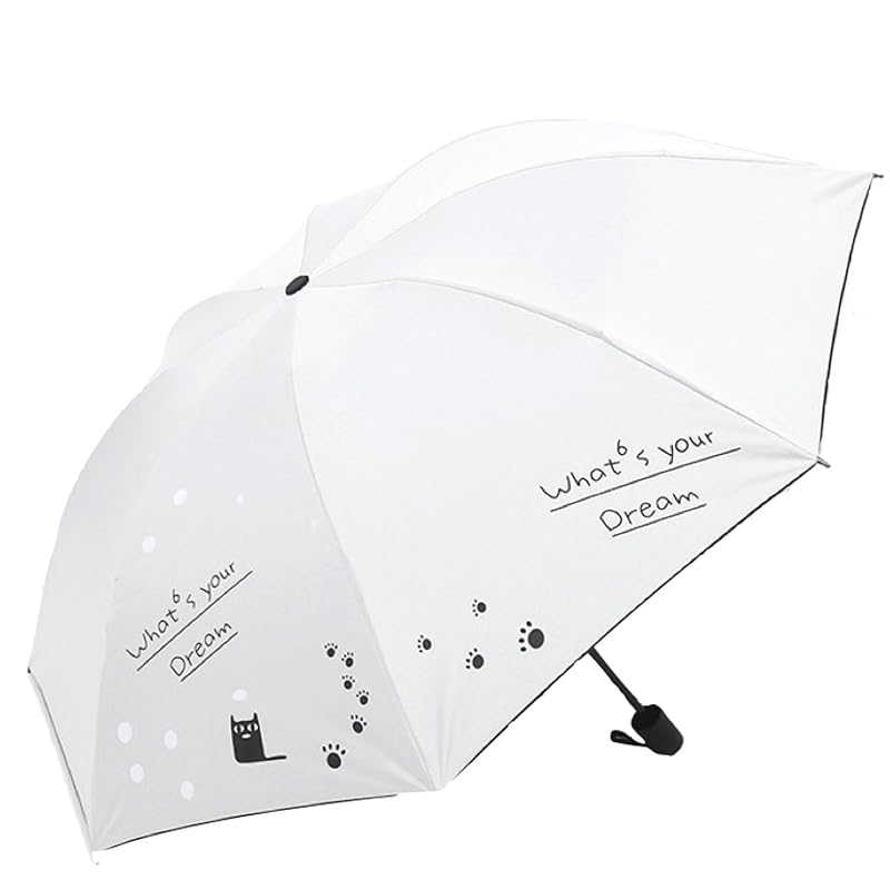 folding umbrella ladies cat pattern cute For both rain and shine UV cut cat cat folding umbrella parasol umbrella heat shield shading (white)
folding umbrella ladies cat pattern cute For both rain and shine UV cut cat cat folding umbrella parasol umbrella heat shield shading (white)