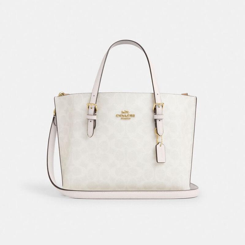 COACH Mollie 25 Signature Tote Bag CV965 25x12.5x19cm
COACH Mollie 25 Signature Tote Bag CV965 25x12.5x19cm