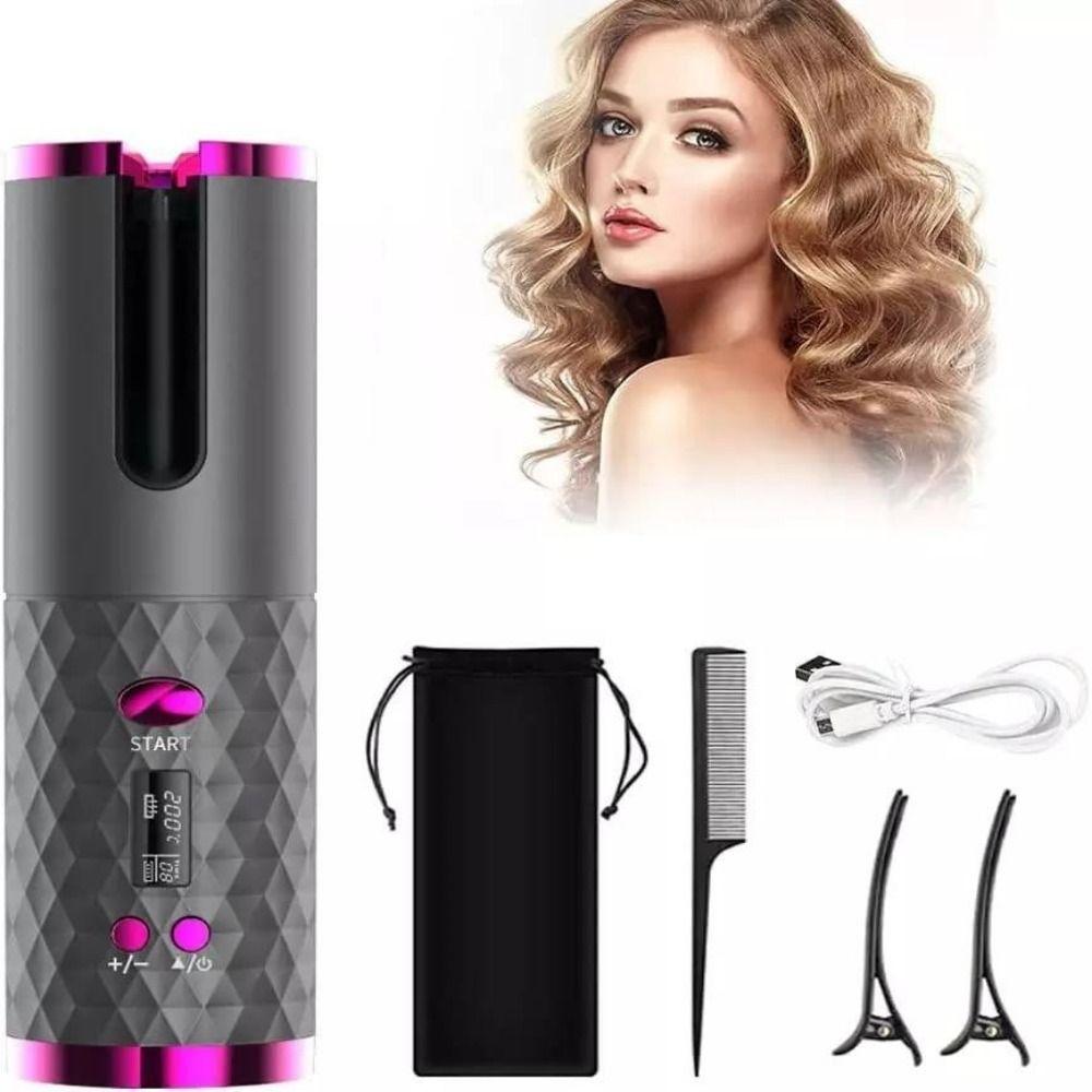 Wireless Women s Hair Waver Portable Mini Curling Iron Electric Hair Curler Styling Tools Supplies Style 3
Wireless Women s Hair Waver Portable Mini Curling Iron Electric Hair Curler Styling Tools Supplies Style 3