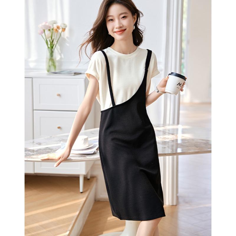 Повседневное стильное платье, летнее, новое, контрастного цвета, платье из двух частей с имитацией плеч 2XL
Повседневное стильное платье, летнее, новое, контрастного цвета, платье из двух частей с имитацией плеч 2XL