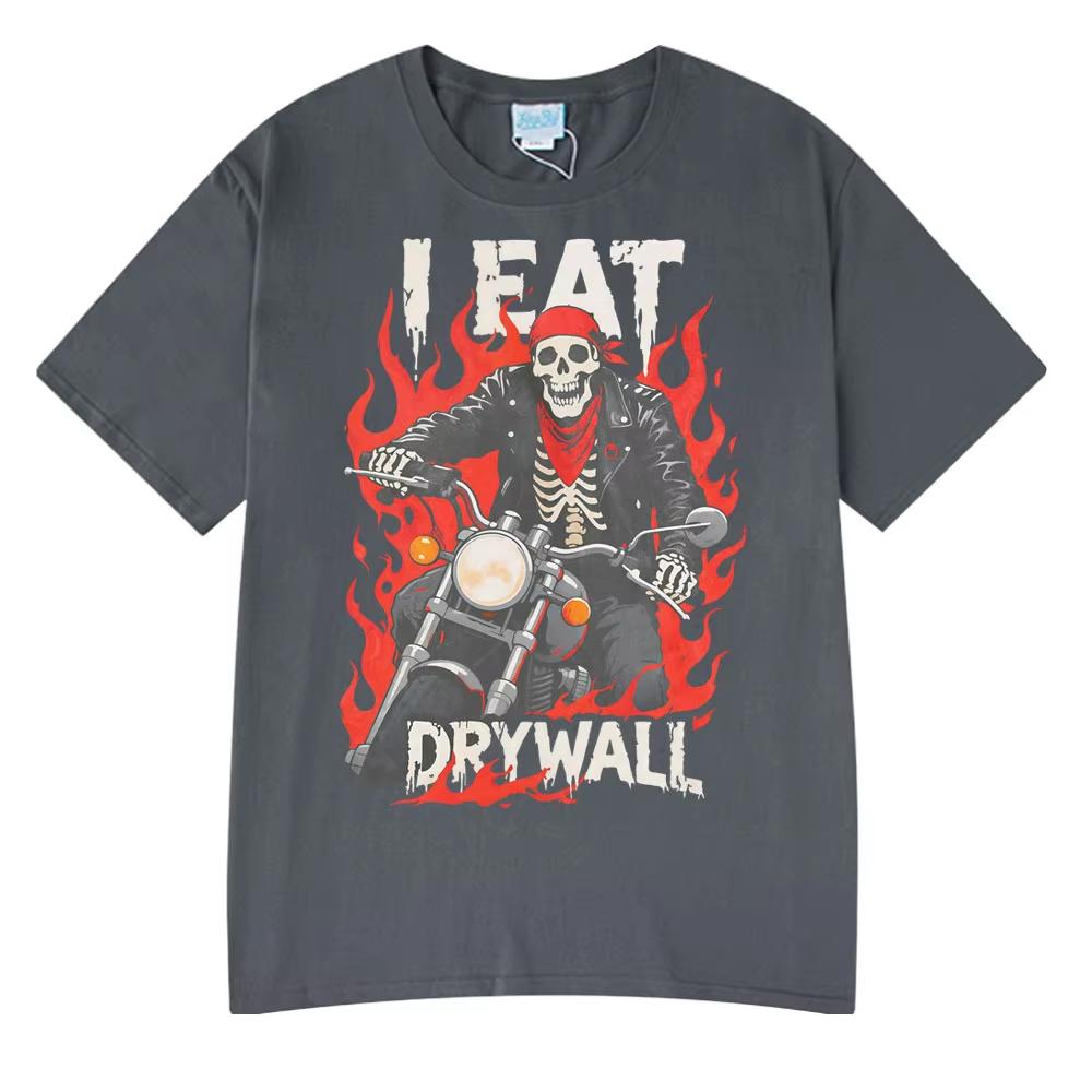 2025 Hot Sale I Eat Drywall Funny Meme T Shirts Humor Cursed Skeleton Biker Gothic Graphic Funny T Shirts Classic Style T-shirts 4XL
2025 Hot Sale I Eat Drywall Funny Meme T Shirts Humor Cursed Skeleton Biker Gothic Graphic Funny T Shirts Classic Style T-shirts 4XL