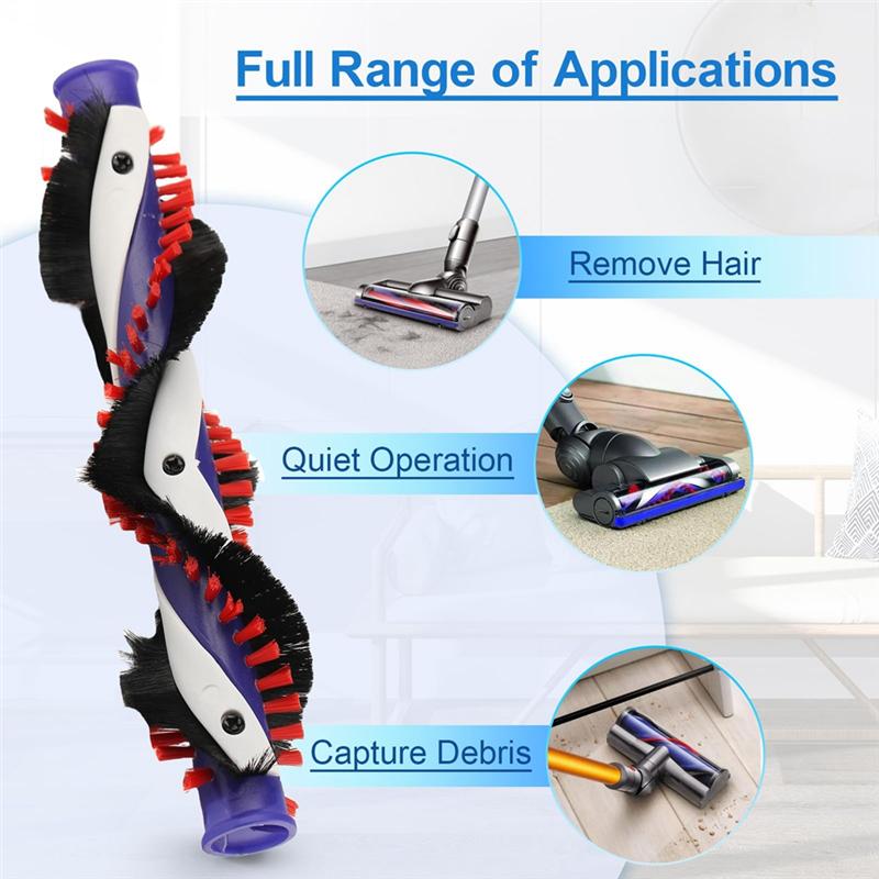 A65T-Main Roller Brush Replacement For Dyson DC35 DC44 DC45 DC43 Vacuum Cleaner Rolling Brush Replacement Parts With Cleaning Br
A65T-Main Roller Brush Replacement For Dyson DC35 DC44 DC45 DC43 Vacuum Cleaner Rolling Brush Replacement Parts With Cleaning Br