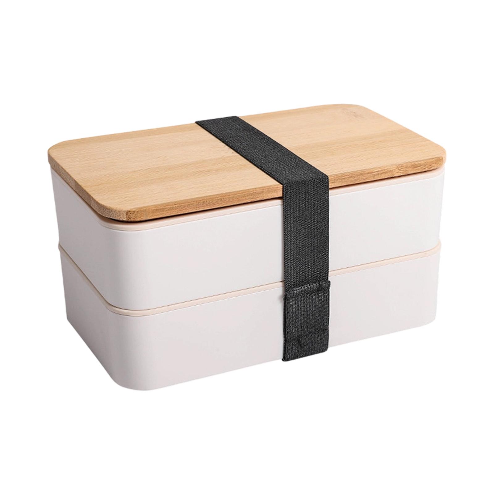 Double Layer Japanese Lunch Box with Utensils and Bamboos Cover Microwave Oven Safe Divided Food Storage Container Gift 2
Double Layer Japanese Lunch Box with Utensils and Bamboos Cover Microwave Oven Safe Divided Food Storage Container Gift 2