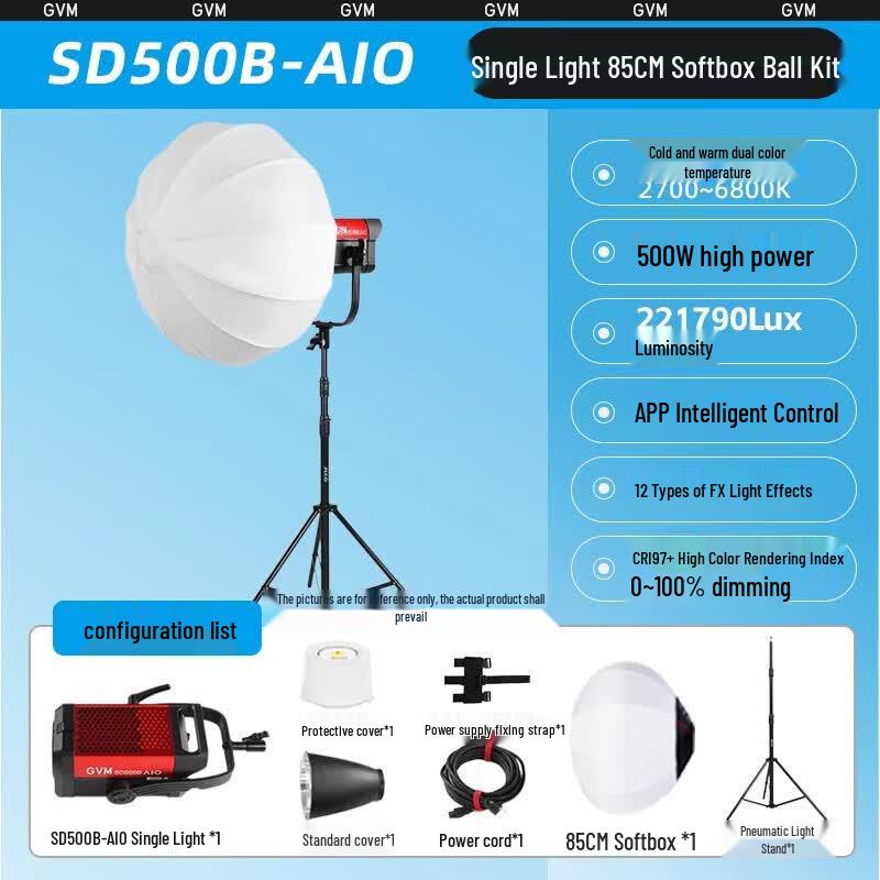 GVM Professional LED Bi-Color Fill Light
GVM Professional LED Bi-Color Fill Light