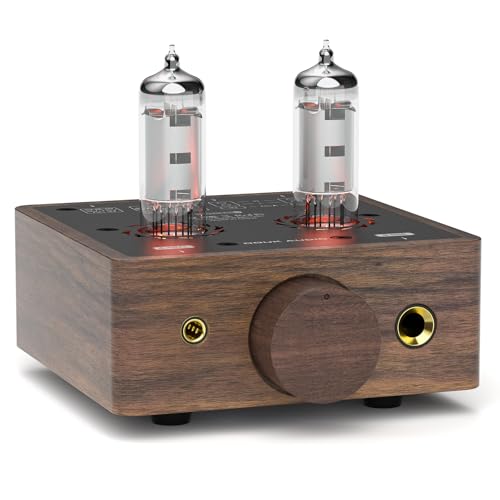 Nobsound P5 HIFI Vacuum Tube Headphone Amplifier: Dual Mono Design, 4.4mm & 6.35mm Output, 200V High-Voltage Drive, Replaceable Tubes/Op-Amps, Low Jit
Nobsound P5 HIFI Vacuum Tube Headphone Amplifier: Dual Mono Design, 4.4mm & 6.35mm Output, 200V High-Voltage Drive, Replaceable Tubes/Op-Amps, Low Jit