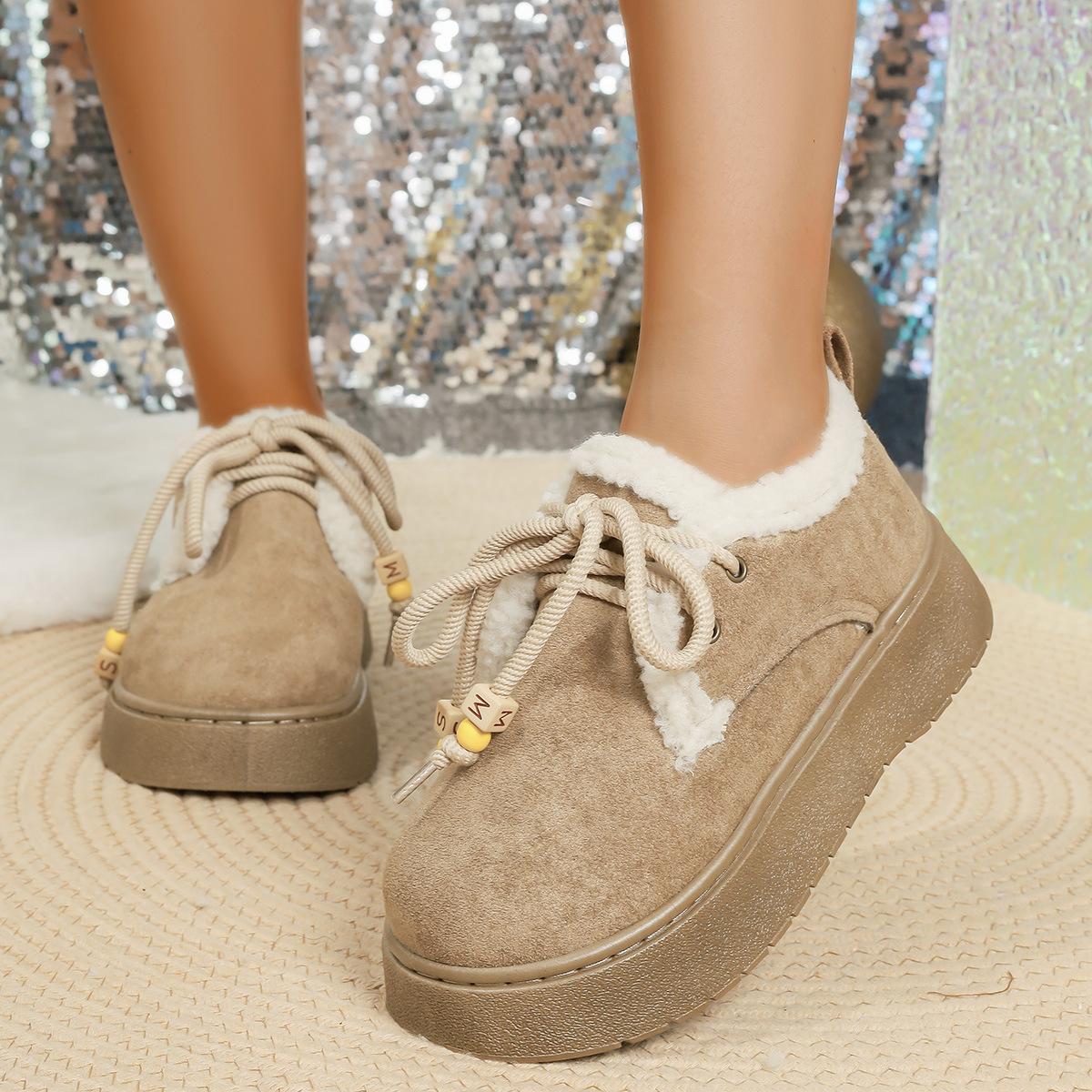 Женские мини-ботильоны на массивной платформе, зимние уличные ботильоны до щиколотки, зимние ботинки, утепленные флисом и искусственным мехом, теплые, удобные, нескользящие ботинки для ходьбы из искусственной замши для женщин 42 бежевый
Женские мини-ботильоны на массивной платформе, зимние уличные ботильоны до щиколотки, зимние ботинки, утепленные флисом и искусственным мехом, теплые, удобные, нескользящие ботинки для ходьбы из искусственной замши для женщин 42 бежевый