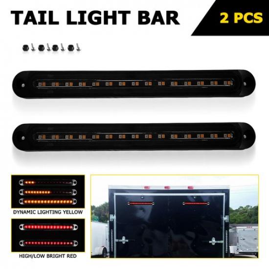 DRL LED Light Bar Brake Flowing Turn Signal Stop Tail Strip Sequential Truck EOA
DRL LED Light Bar Brake Flowing Turn Signal Stop Tail Strip Sequential Truck EOA
