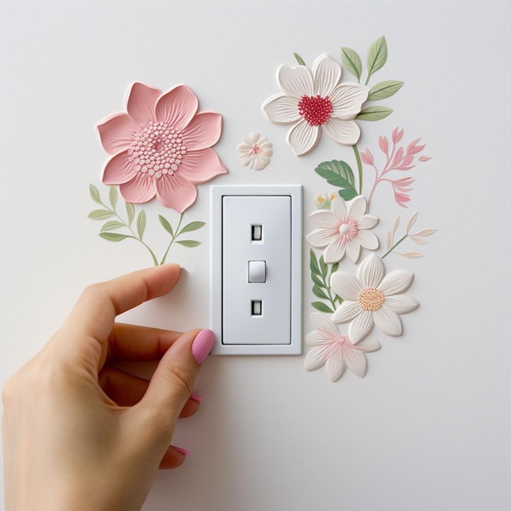 Beautiful Flowers Waterproof Sticker PVC Home Decoration Stickers Bedroom Bathroom Living Room D
Beautiful Flowers Waterproof Sticker PVC Home Decoration Stickers Bedroom Bathroom Living Room D