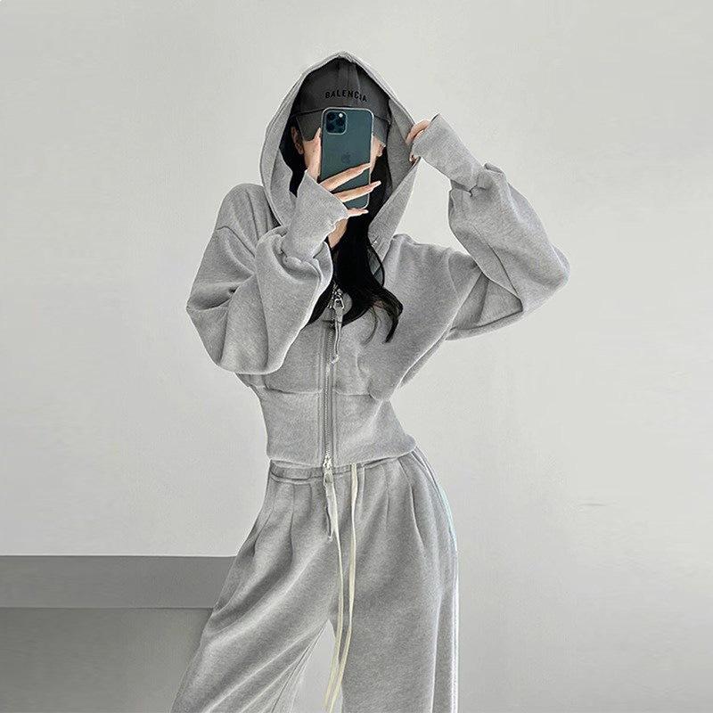 2026 Early Autumn Slimming Fashionable Hooded Sweatshirt & Wide-Leg Pants Set for Women M
2026 Early Autumn Slimming Fashionable Hooded Sweatshirt & Wide-Leg Pants Set for Women M