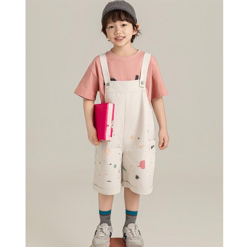 Boys Summer Casual Overalls Three-Piece Set 110 cm
Boys Summer Casual Overalls Three-Piece Set 110 cm
