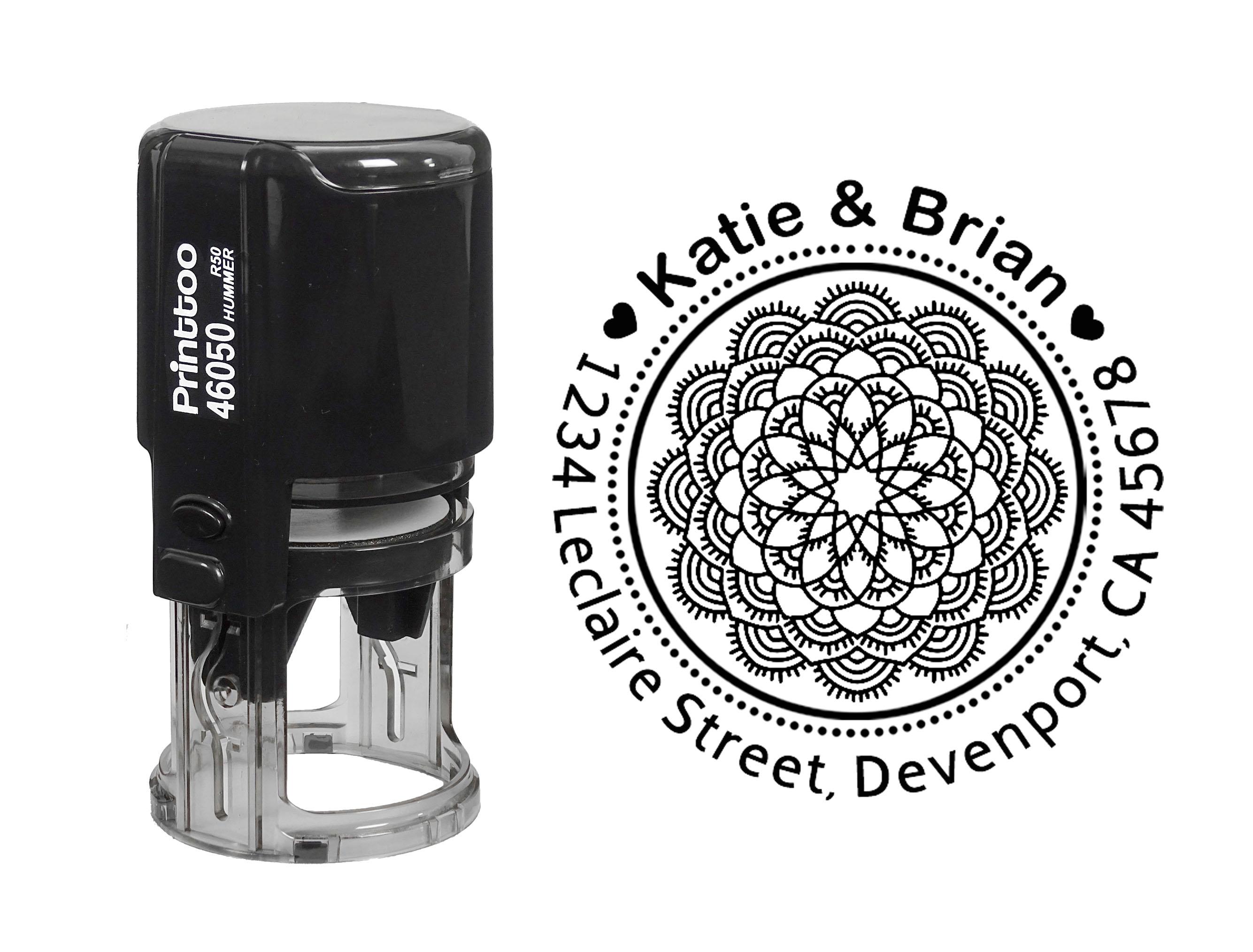 Printtoo Black Wedding Invitation Address PersonalizedA Self Inking Address Custom Stamper Wedding Invitation Round Heavy Duty Stamp-50 mm 50 mm Diameter чёрный
Printtoo Black Wedding Invitation Address PersonalizedA Self Inking Address Custom Stamper Wedding Invitation Round Heavy Duty Stamp-50 mm 50 mm Diameter чёрный