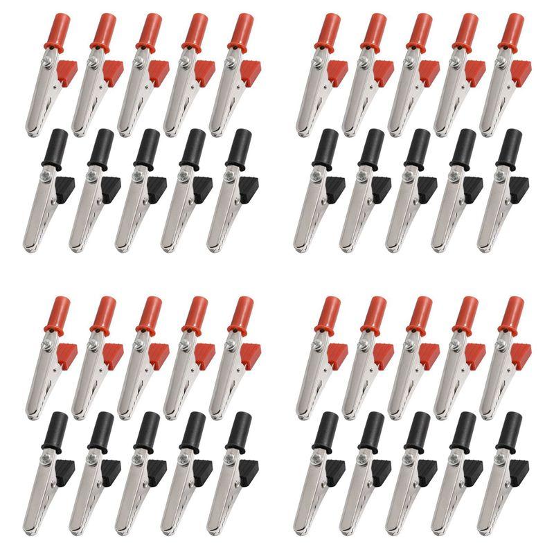 ABUL-40X 5A Handle Electrical Crocodile Alligator Clips
ABUL-40X 5A Handle Electrical Crocodile Alligator Clips
