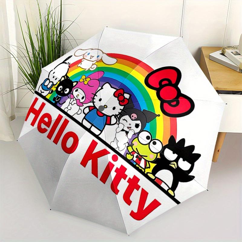 Hello Kitty, Rainbow Automatic Open/Close Umbrella-Cute Umbrella with Cute Design, Portable 3-Fold Compact Umbrella for Men & Women, Hallowe
Hello Kitty, Rainbow Automatic Open/Close Umbrella-Cute Umbrella with Cute Design, Portable 3-Fold Compact Umbrella for Men & Women, Hallowe