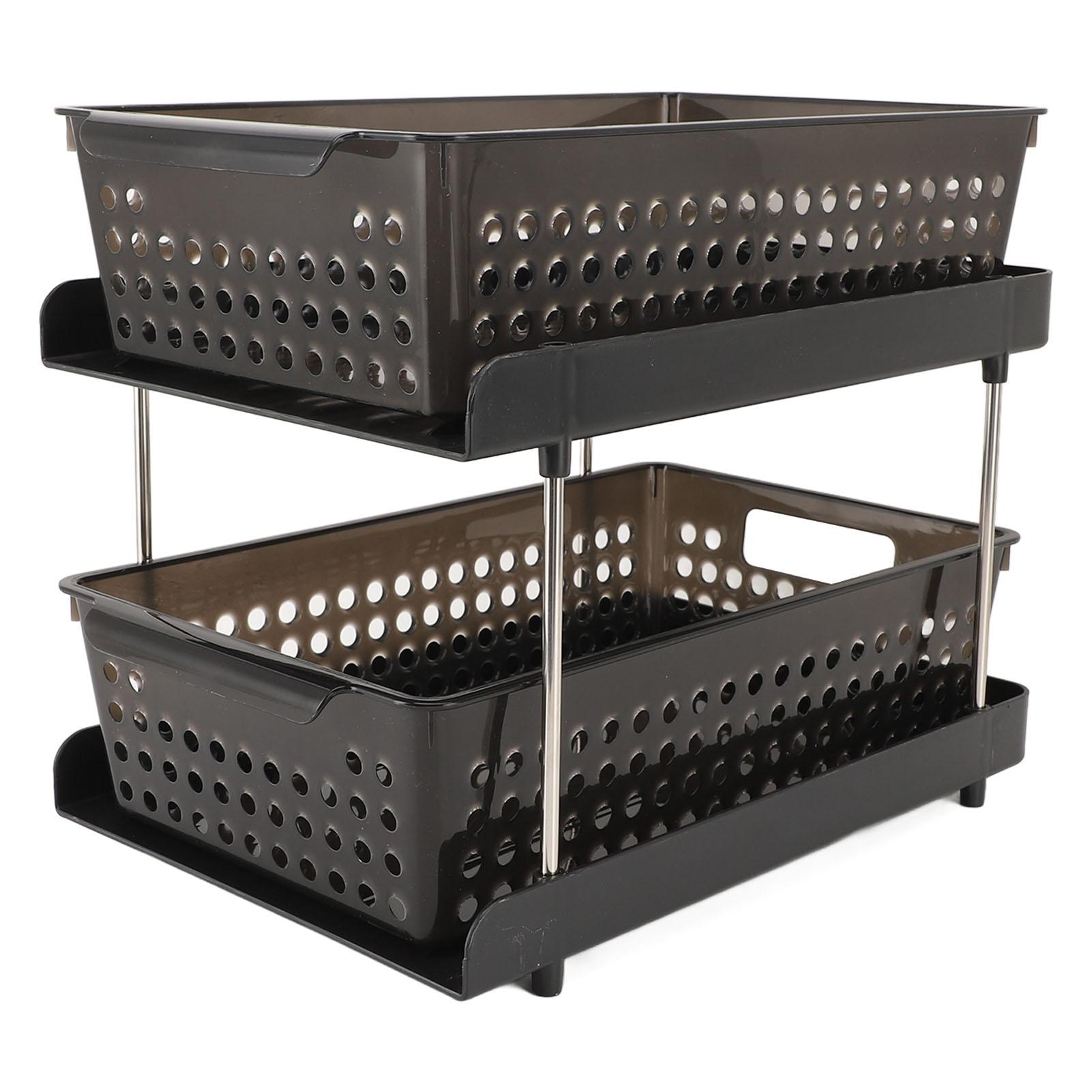 2-ярусный органайзер Многоцелевые корзины для хранения Органайзер для хранения в ванной Контейнер для столешницы туалетного столика для кладовой кухни
2-ярусный органайзер Многоцелевые корзины для хранения Органайзер для хранения в ванной Контейнер для столешницы туалетного столика для кладовой кухни