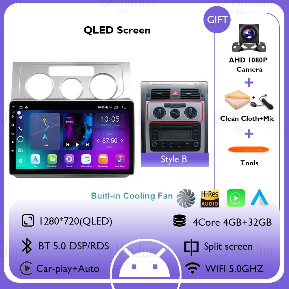 Автомагнитола Android 14 для Volkswagen VW Touran 1 2003 2004 2005 - 2010 Беспроводной CarPlay Навигация GPS Мультимедийный плеер Стерео
Автомагнитола Android 14 для Volkswagen VW Touran 1 2003 2004 2005 - 2010 Беспроводной CarPlay Навигация GPS Мультимедийный плеер Стерео