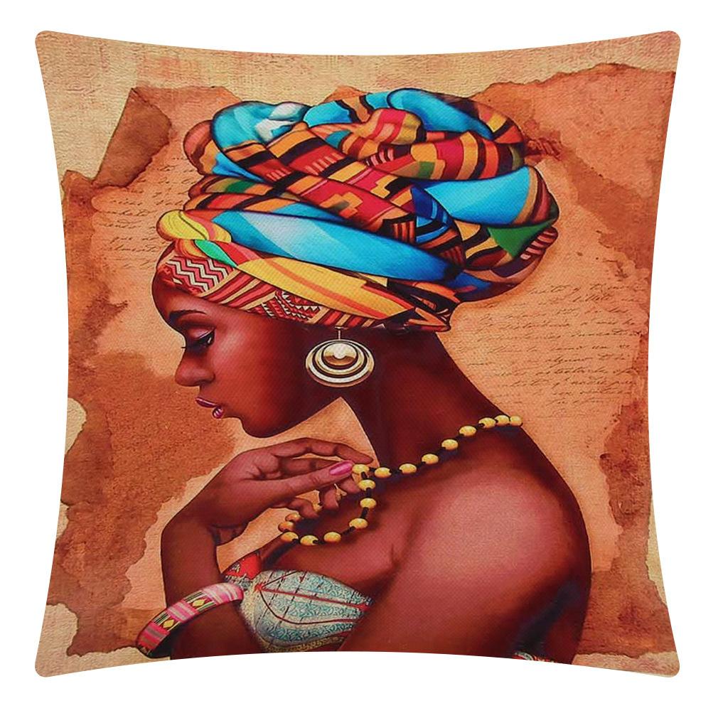 Новая африканская женщина льняная наволочка автомобильная подушка домашняя диванная спинка льняной стиль 45*45cm
Новая африканская женщина льняная наволочка автомобильная подушка домашняя диванная спинка льняной стиль 45*45cm