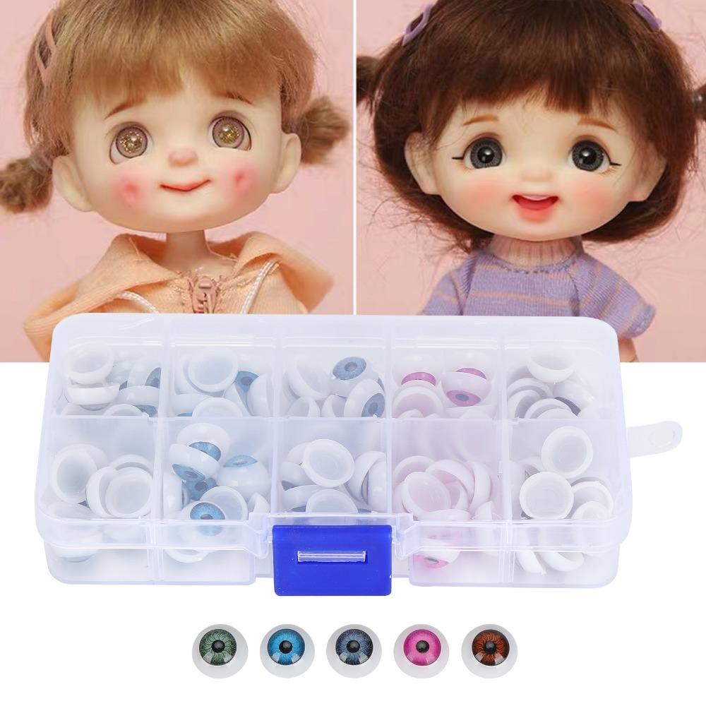 100pcs Plastic Doll Eyeballs Colorful Half Round Eyes Colorful Eyes Halloween Decorations S
100pcs Plastic Doll Eyeballs Colorful Half Round Eyes Colorful Eyes Halloween Decorations S